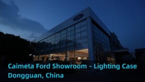 AI Lighting for FORD Car Showroom