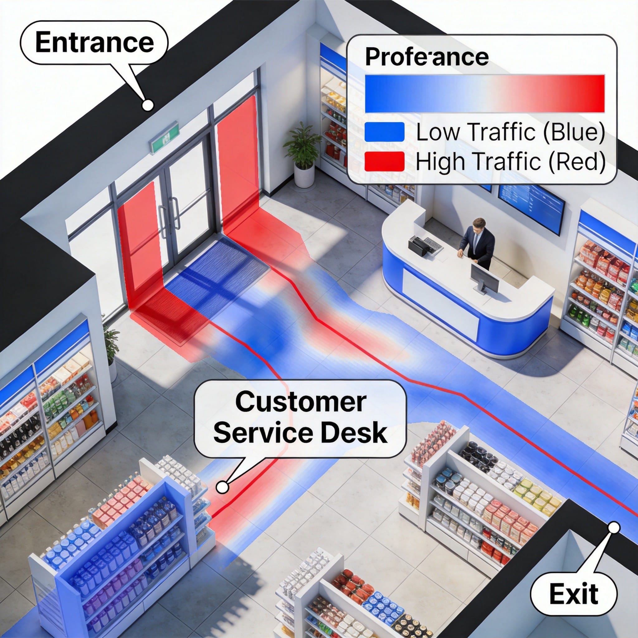 Retail lighting sensor technology