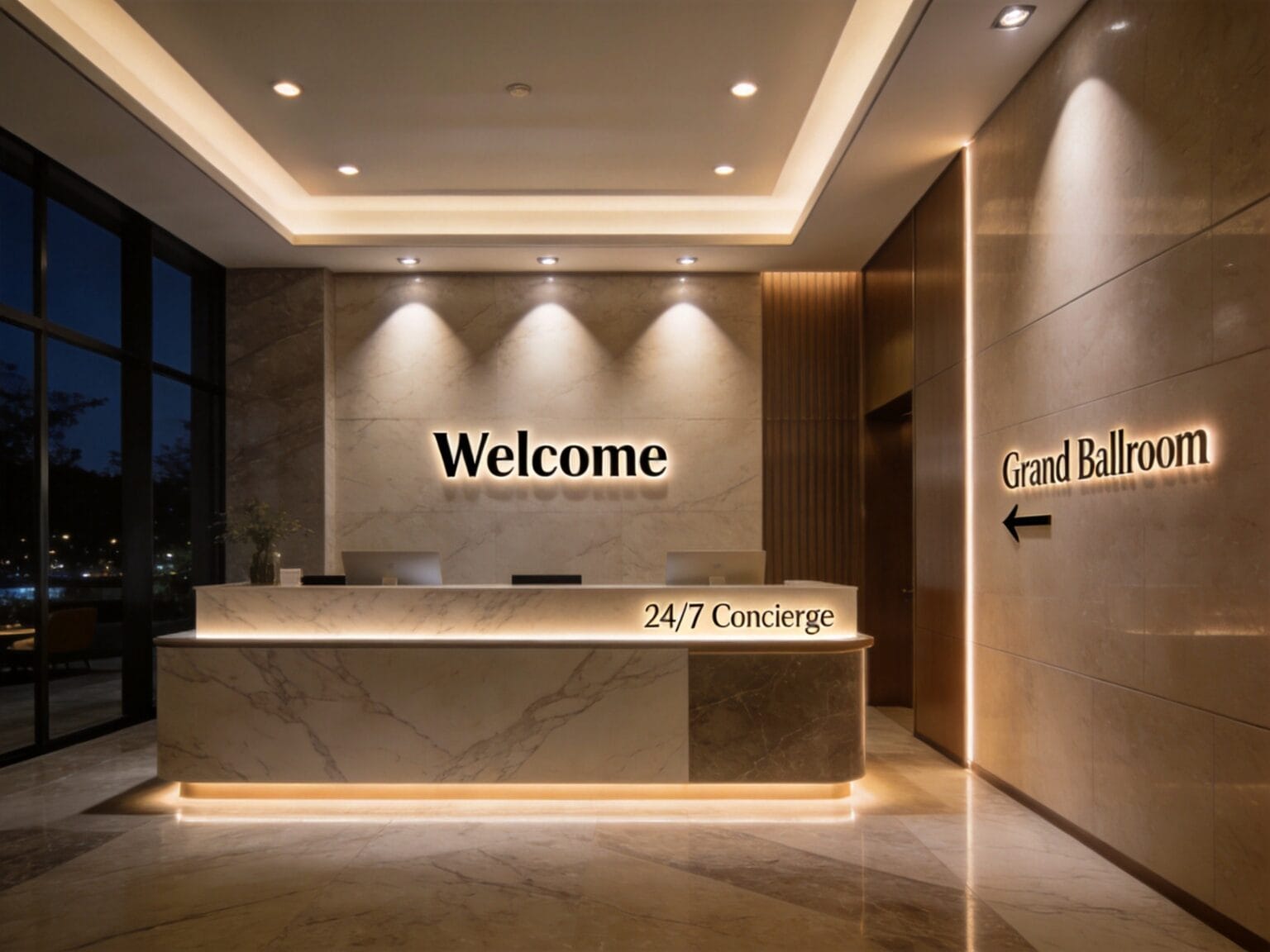 AI-powered adaptive hotel lighting creating personalized guest experiences