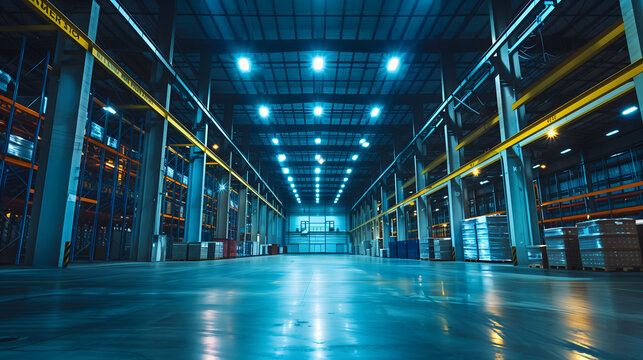 Retail warehouse smart lighting