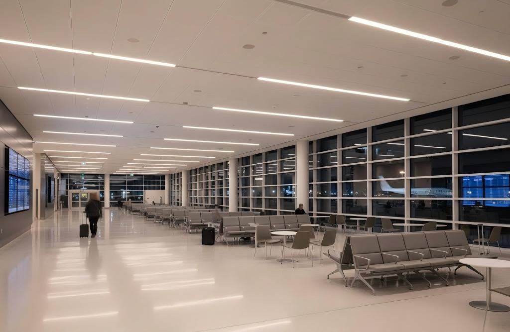 Airport Waiting Area