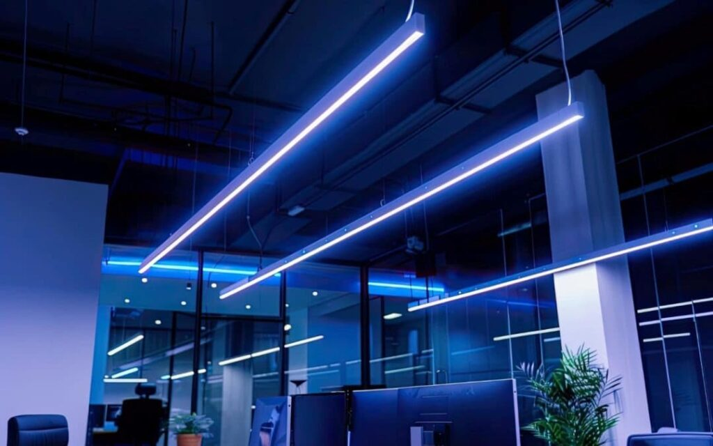 Smart building IoT lighting infrastructure