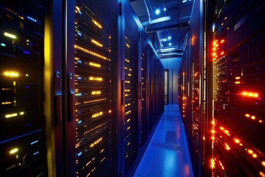 Data center LED lighting system