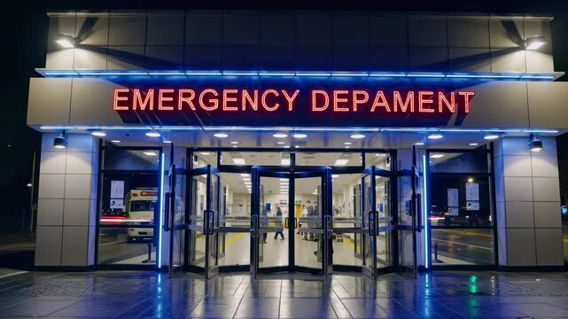 Hospital Emergency Entrance